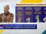 Ganjar Mematok Pertumbuhan Ekonomi Indonesia 7% Sebagai Target