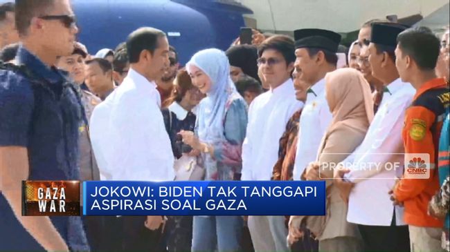 Jokowi: Biden Tidak Respons Terhadap Aspirasi Mengenai Gaza