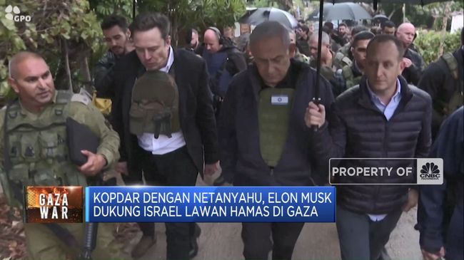 Elon Musk Mendukung Israel dalam Konflik Lawan Hamas dengan Dukungan Kopdar bersama Netanyahu