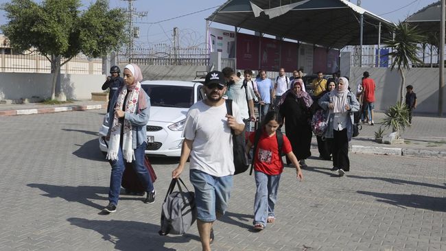 Perbatasan Rafah Mesir Dibuka, Warga Gaza Terpaksa Mengungsi