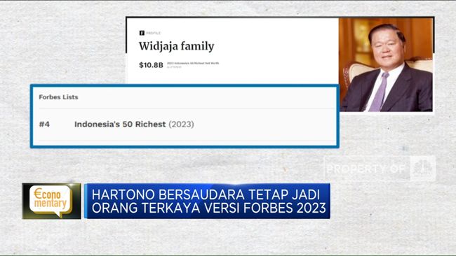 Video: Daftar Orang Terkaya di Indonesia