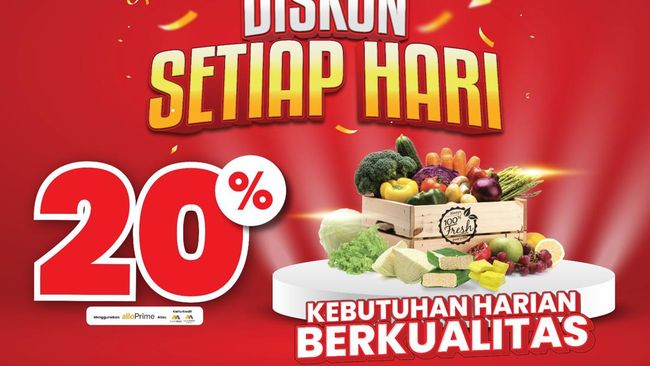 Mulai Besok! Nikmati Diskon 20% Tiap Hari untuk Produk Ini di Transmart