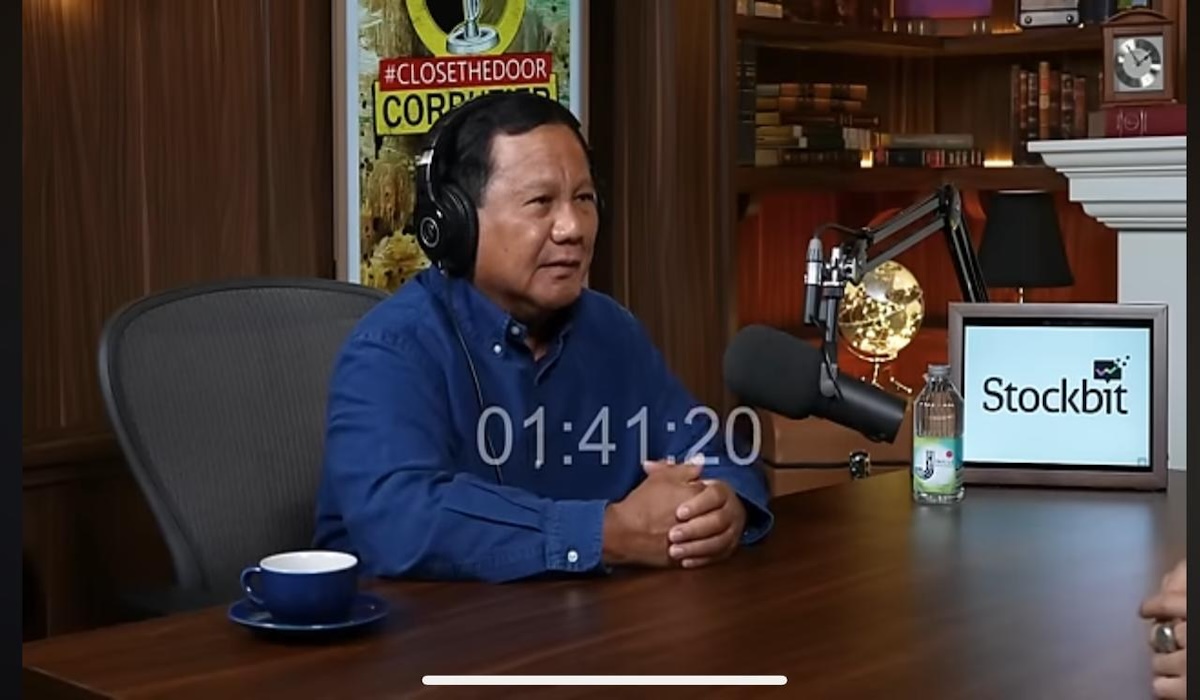 Dendam Menghabiskan Energi: Prabowo Subianto di Podcast Deddy Corbuzier