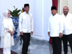 Prabowo Subianto Bersarapan dengan Jokowi di Istana Negara pada Hari Kedua Lebaran