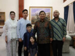 Eid al-Fitr 1445 H, Prabowo Subianto Holds Halal Bihalal with Gibran and Family in Kertanegara