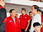 Prabowo Subianto Shows Support and Prays for U-23 National Team’s Success in Match Against South Korea