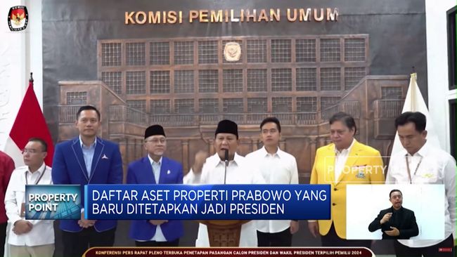 Prabowo Sang Presiden Terpilih, Ini Beberapa Aset Properti yang Dimilikinya