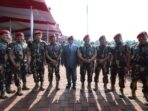 Prabowo Subianto Welcomed by Thunderous Applause as He Attends the 72nd Anniversary of Kopassus