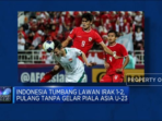 Indonesia Gagal di Piala Asia U-23 setelah Dikalahkan oleh Irak