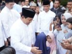 Idul Adha tahun 1445 H, Prabowo Subianto Bertemu dengan Warga di Hambalang Bogor