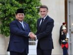 Prabowo Subianto Received with Honor Guard at the Élysée Palace by Macron