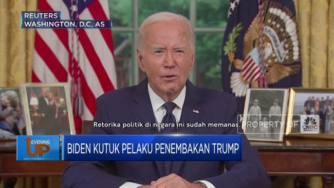 Biden Mengutuk Penyerang yang Menembak Trump