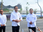 On Monday morning, President Jokowi and Defense Minister Prabowo Subianto Evaluate Progress of IKN Development.