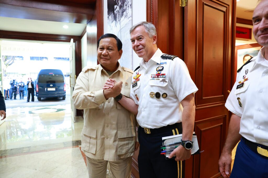 Prabowo Subianto Meets Commander of U.S. Special Operations Command, Talks about Enhancing Partnership