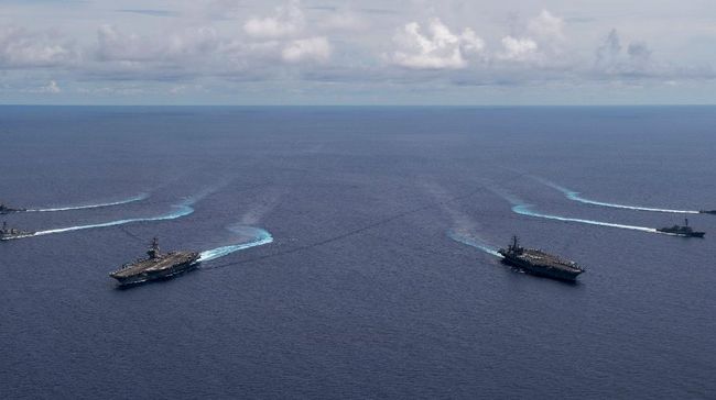 AS Menyatakan Niat untuk Terjun ke Laut China Selatan, Ancaman Xi Jinping Terjadi