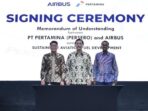 Pertamina dan Airbus Menjajaki Kerjasama untuk Pengembangan Sustainable Aviation Fuel di Indonesia