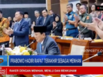 Video: Prabowo Menghadiri Rapat Terakhir Sebagai Menteri Pertahanan