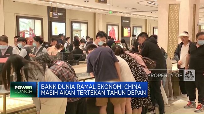 Prediksi Bank Dunia: Ekonomi China Diperkirakan Akan Tetap Tertekan di Tahun Mendatang