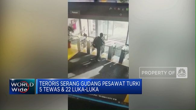 Teroris Menyerang Pergudangan Pesawat di Turki, 5 Meninggal & 22 Terluka